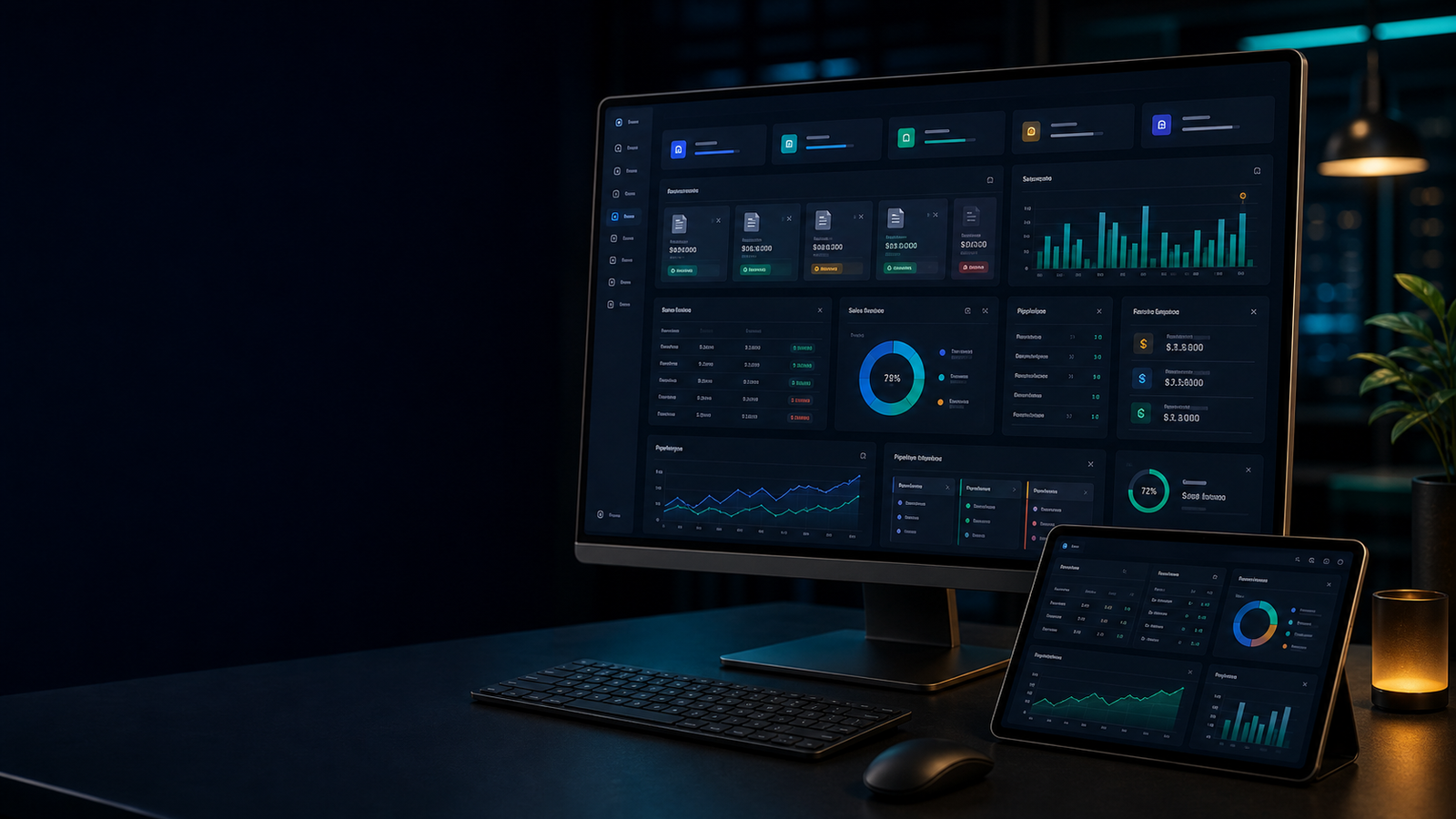 Invoice payment workflow dashboard