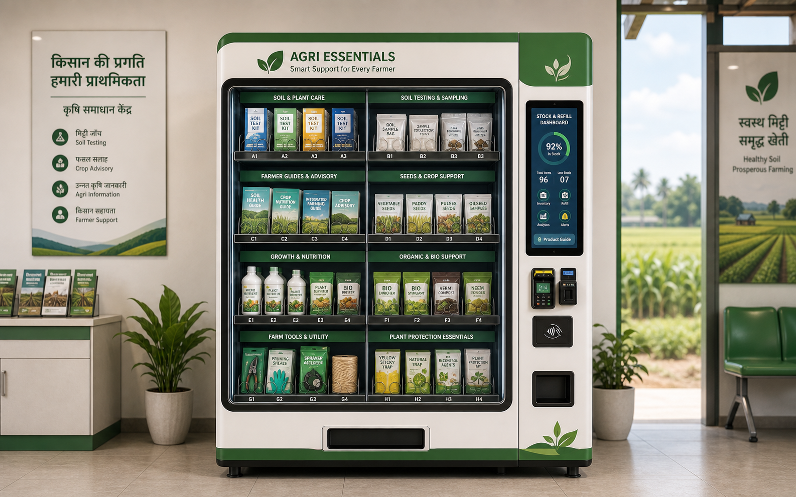 Agri Essentials Vending Machine