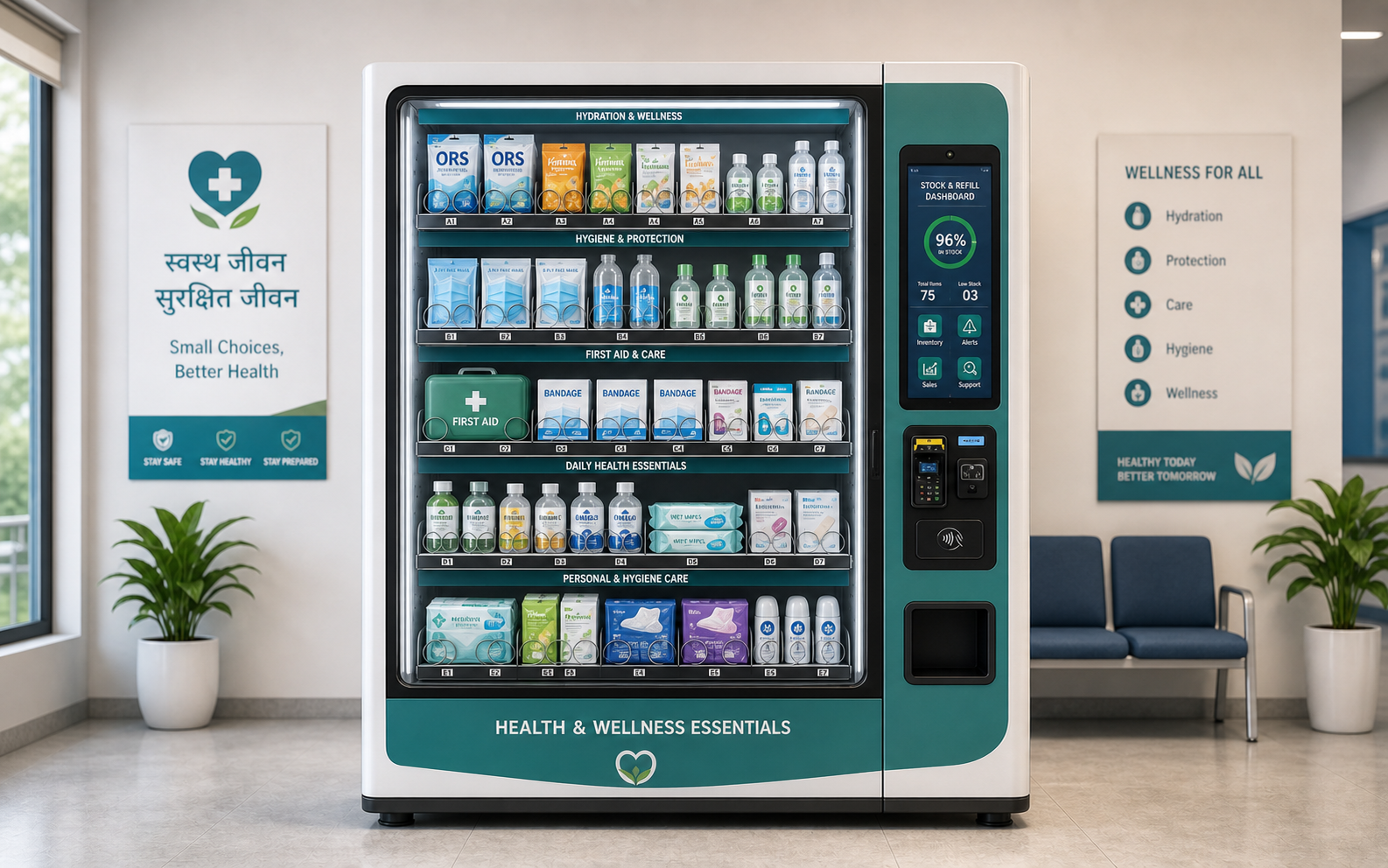 Health & Wellness Vending Machine
