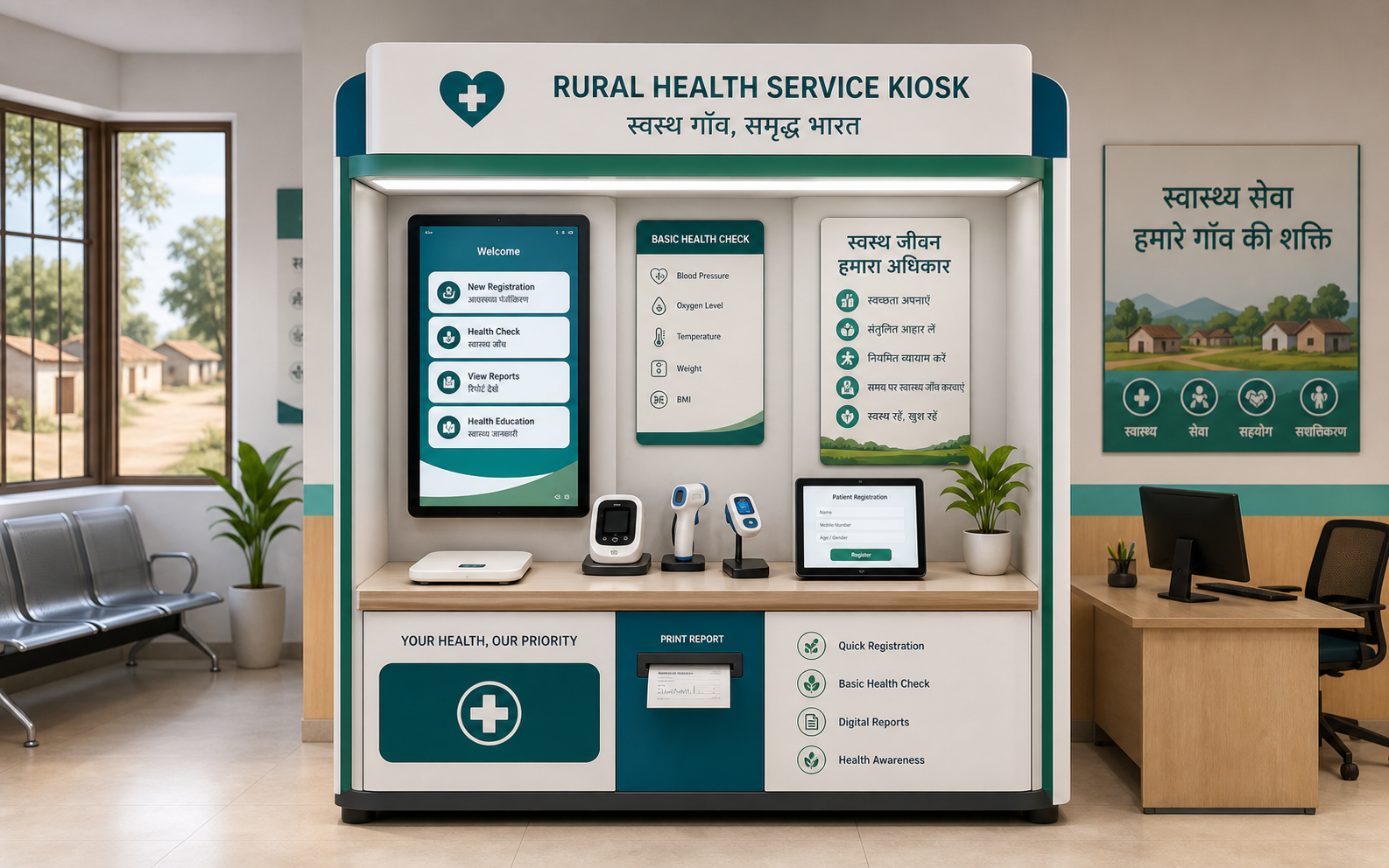 Rural Health Service Kiosk