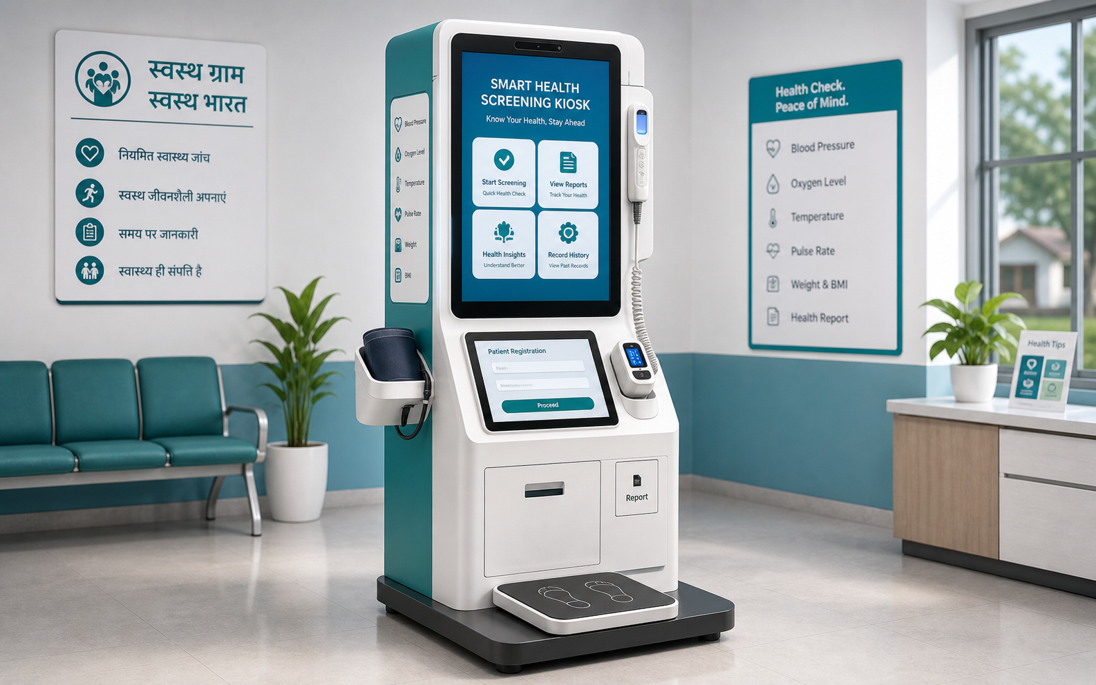 Smart Health Screening Kiosk
