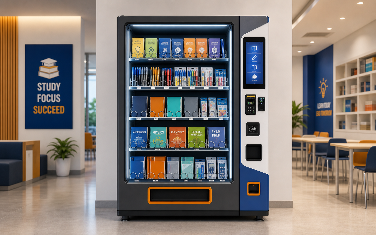 Books & Stationery Vending Machine product representation